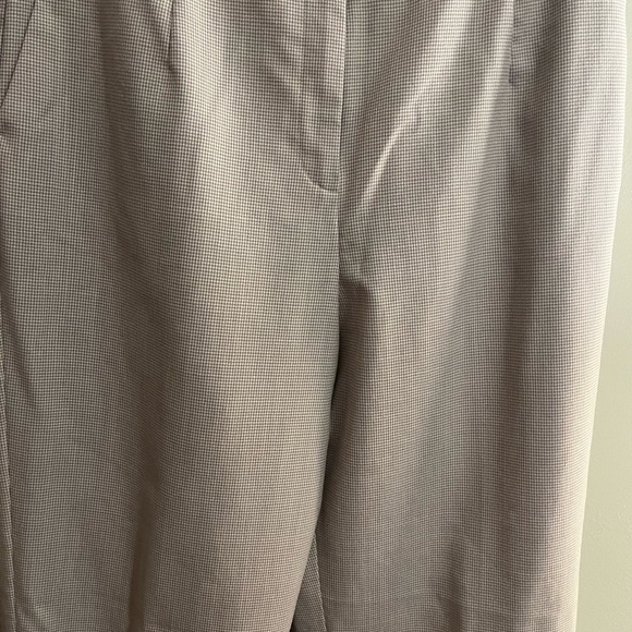 Pendleton cream small checkered loose fit trousers size 14 - Picture 5 of 10